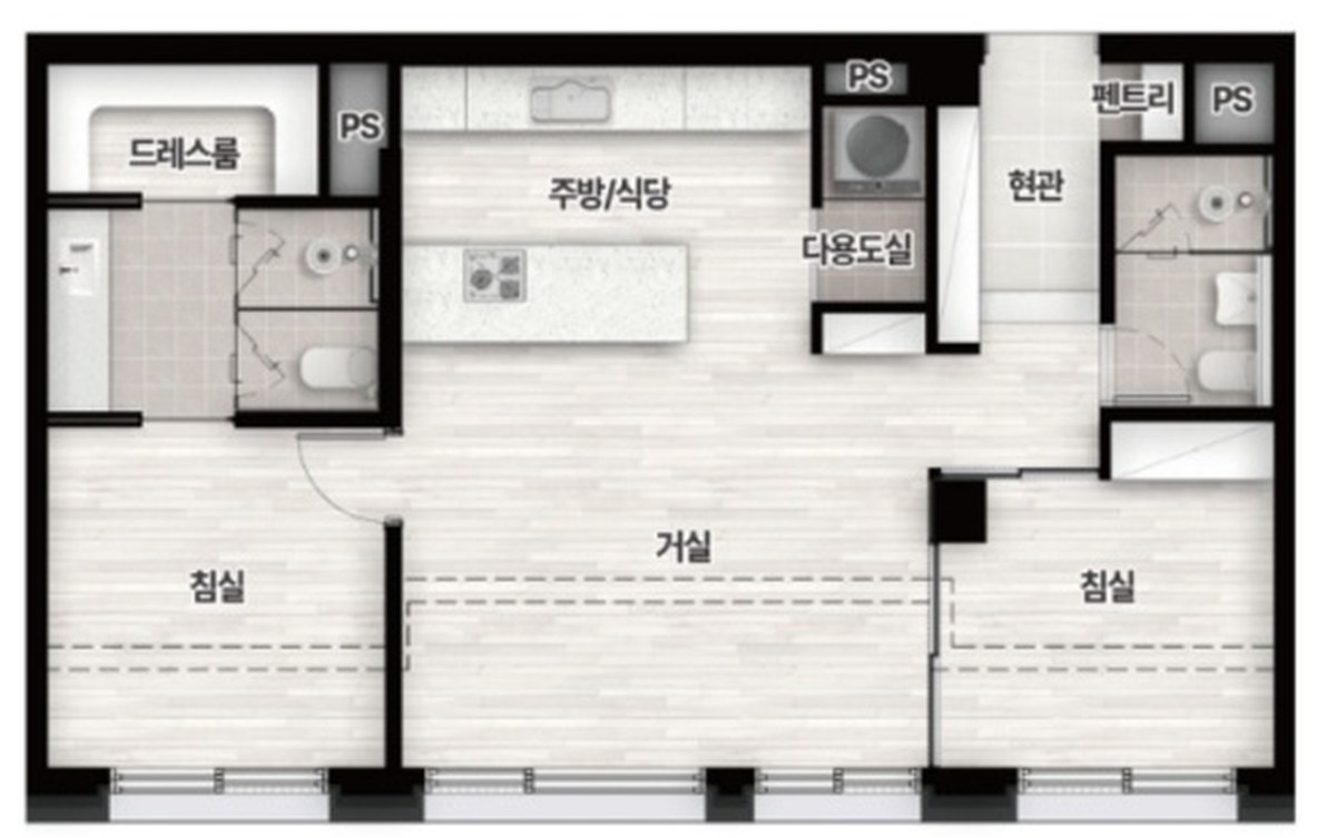 59GA 평면도