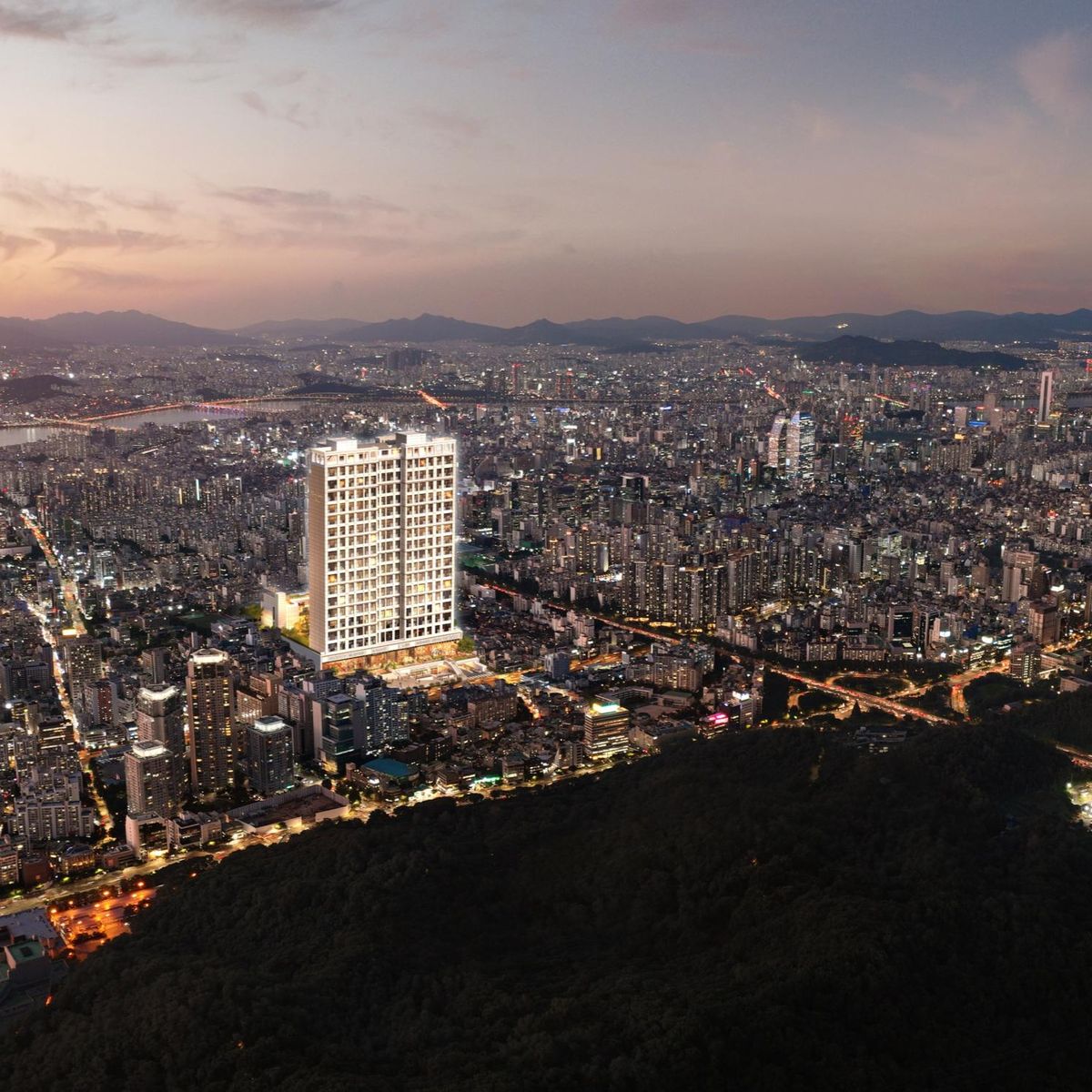 야경 조감도 · 컨셉 이미지